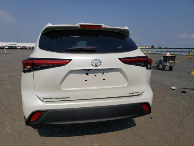5TDGZRBH2LS519368 - 2020 TOYOTA HIGHLANDER XLE 白色 照片 6