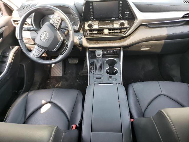 5TDGZRBH2LS519368 - 2020 TOYOTA HIGHLANDER XLE 白色 照片 8