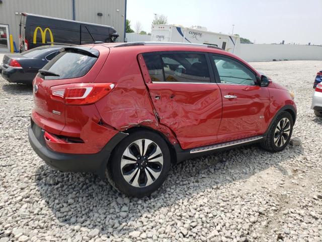 KNDPC3A60C7307223 - 2012 KIA SPORTAGE SX RED photo 3