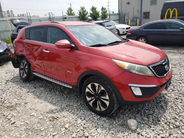 KNDPC3A60C7307223 - 2012 KIA SPORTAGE SX RED photo 4