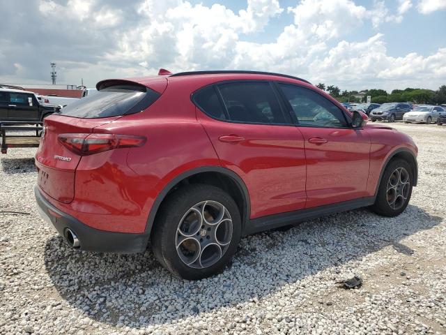 ZASFAKPN9J7B77201 - 2018 ALFA ROMEO STELVIO SPORT წითელი ფოტო 3