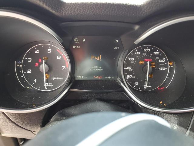 ZASFAKPN9J7B77201 - 2018 ALFA ROMEO STELVIO SPORT წითელი ფოტო 9