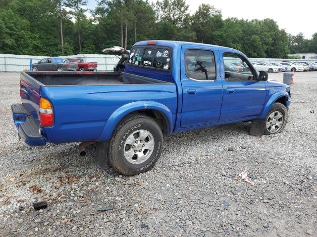 5TEGN92N31Z775729 - 2001 TOYOTA TACOMA DOUBLE CAB PRERUNNER BLUE photo 3