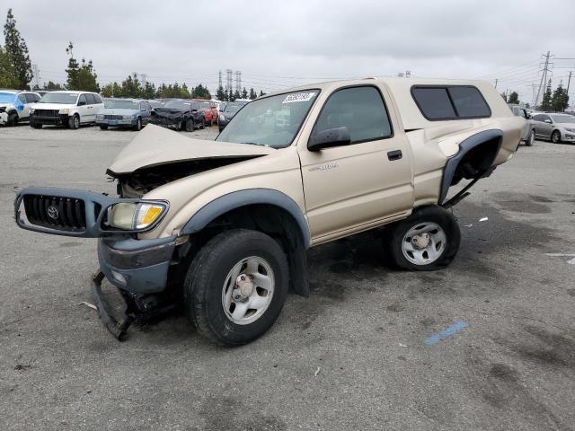 5TENM92N24Z343261 - 2004 TOYOTA TACOMA PRERUNNER GOLD photo 1