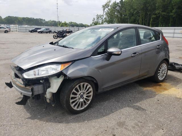 3FADP4FJ2EM145040 - 2014 FORD FIESTA TITANIUM GRAY photo 1