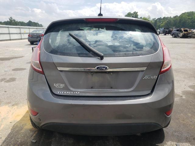 3FADP4FJ2EM145040 - 2014 FORD FIESTA TITANIUM GRAY photo 6