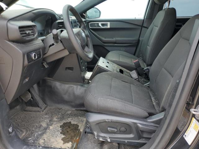 1FM5K8AB2PGC00387 - 2023 FORD EXPLORER POLICE INTERCEPTOR შავი ფოტო 7