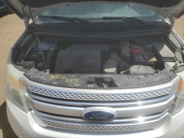 1FMHK8D80BGA32285 - 2011 FORD EXPLORER XLT WHITE photo 12