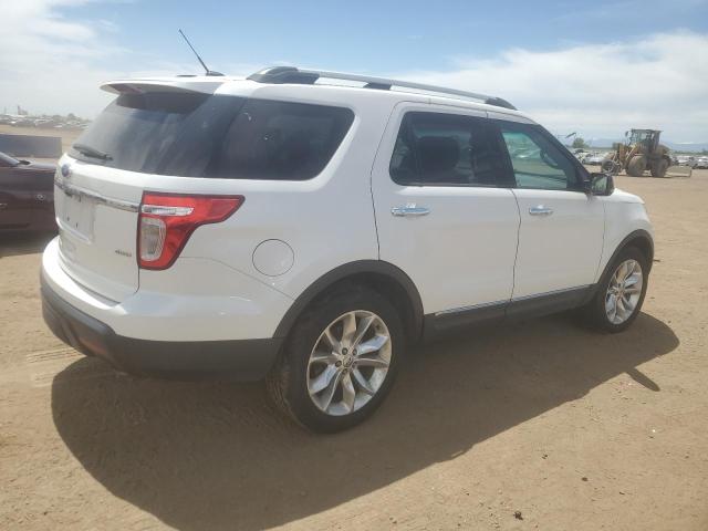 1FMHK8D80BGA32285 - 2011 FORD EXPLORER XLT WHITE photo 3