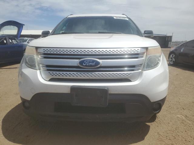 1FMHK8D80BGA32285 - 2011 FORD EXPLORER XLT WHITE photo 5