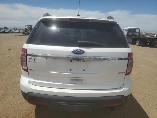 1FMHK8D80BGA32285 - 2011 FORD EXPLORER XLT WHITE photo 6