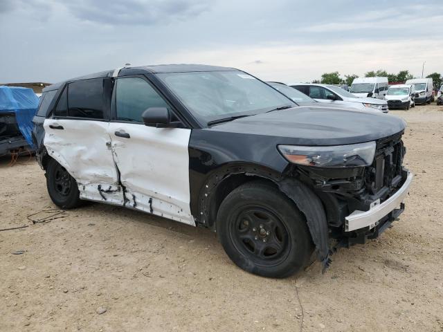 1FM5K8AB4PGC00360 - 2023 FORD EXPLORER POLICE INTERCEPTOR 黑色 照片 4