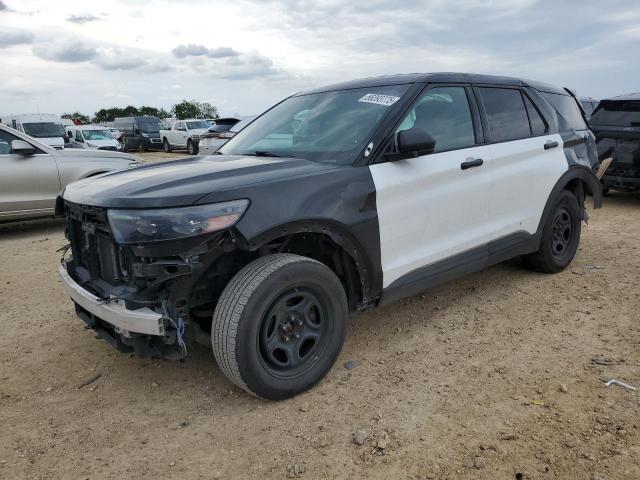 1FM5K8AB3NGA49086 - 2022 FORD EXPLORER POLICE INTERCEPTOR 黑色 照片 1