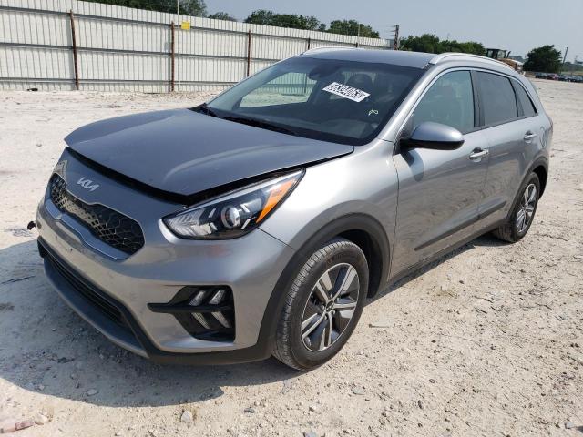 KNDCB3LC4N5523837 - 2022 KIA NIRO LX SILVER photo 1