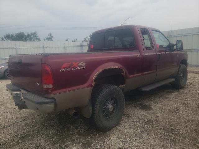 1FTSX31PX4ED19223 - 2004 FORD F350 SRW SUPER DUTY RED photo 3