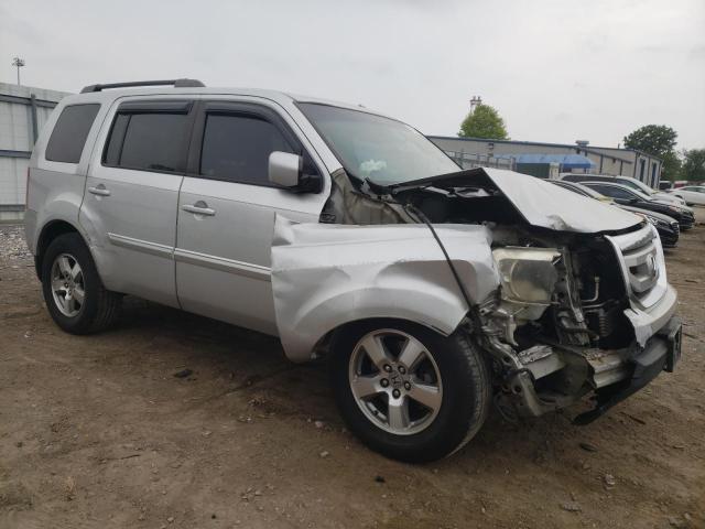 5FNYF48669B040065 - 2009 HONDA PILOT EXL SILVER photo 4