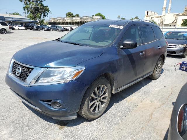 5N1AR2MNXGC648476 - 2016 NISSAN PATHFINDER S BLUE photo 1