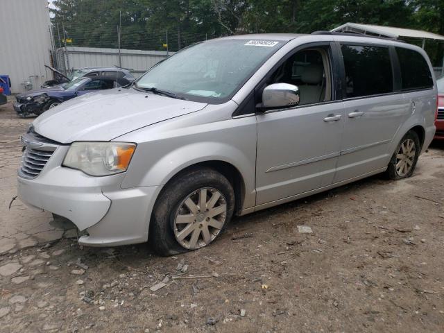 2C4RC1CG9CR201421 - 2012 CHRYSLER TOWN & COU TOURING L SILVER photo 1