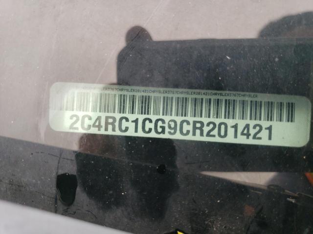 2C4RC1CG9CR201421 - 2012 CHRYSLER TOWN & COU TOURING L SILVER photo 13