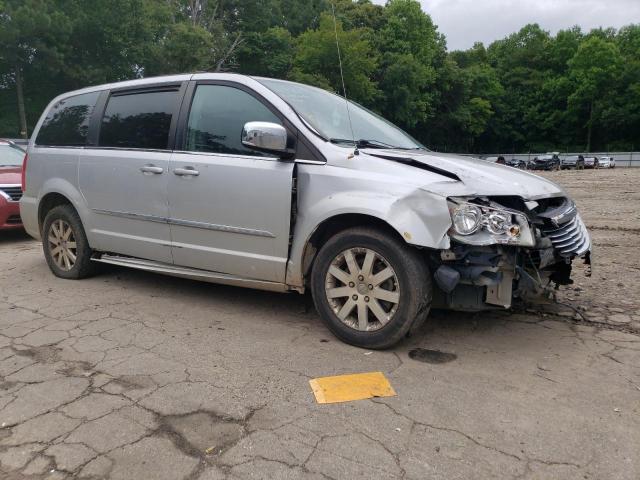 2C4RC1CG9CR201421 - 2012 CHRYSLER TOWN & COU TOURING L SILVER photo 4