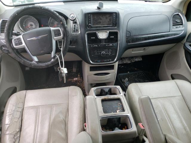 2C4RC1CG9CR201421 - 2012 CHRYSLER TOWN & COU TOURING L SILVER photo 8