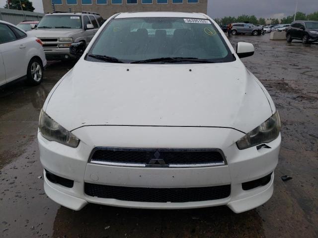 JA3AU86W69U033723 - 2009 MITSUBISHI LANCER GTS WHITE photo 5