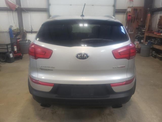 KNDPCCA69E7666508 - 2014 KIA SPORTAGE SX SILVER photo 6