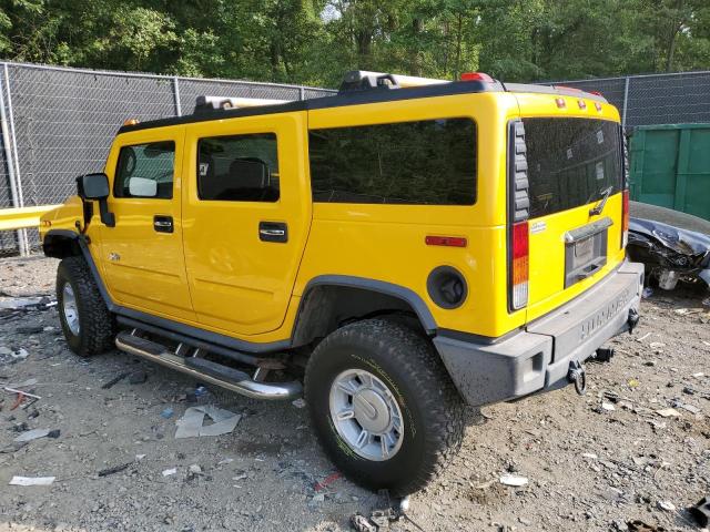 5GRGN23U74H108776 - 2004 HUMMER H2 YELLOW photo 2