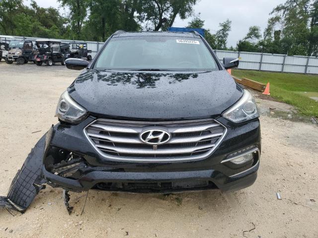 5XYZW4LA6JG522905 - 2018 HYUNDAI SANTA FE S BLACK photo 5