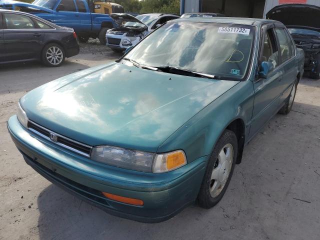 1HGCB7698PA169792 - 1993 HONDA ACCORD 10TH ANNIVERSARY GREEN photo 2