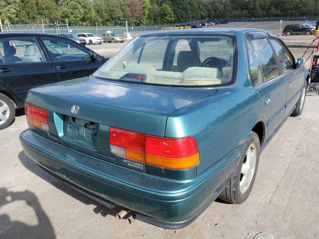 1HGCB7698PA169792 - 1993 HONDA ACCORD 10TH ANNIVERSARY GREEN photo 4