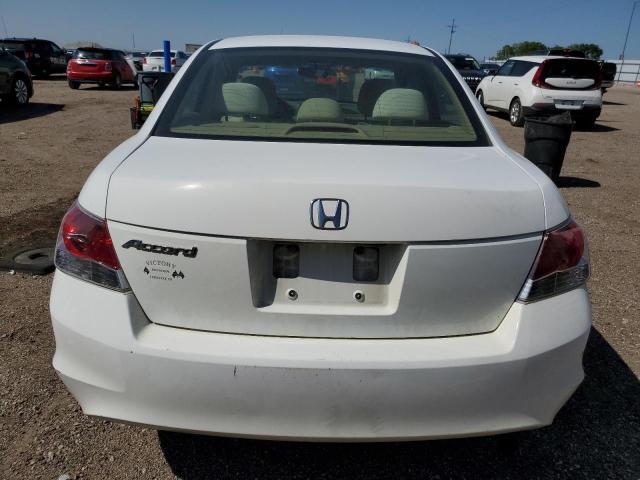 1HGCP25319A018099 - 2009 HONDA ACCORD LX WHITE photo 6