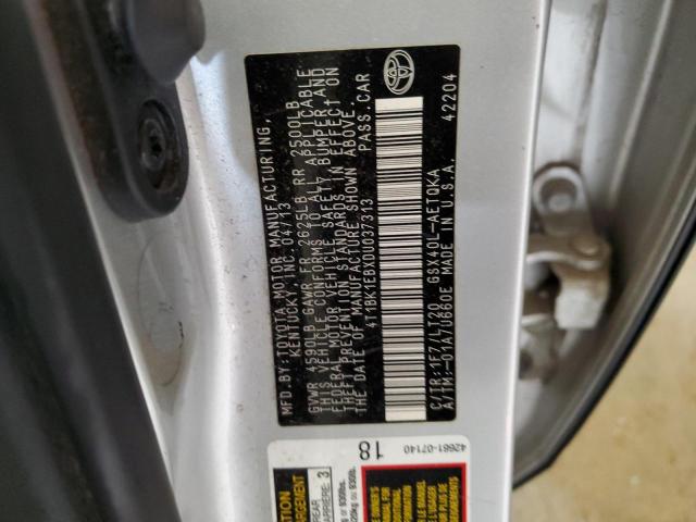 4T1BK1EBXDU037313 - 2013 TOYOTA AVALON BASE Gümüş foto 13