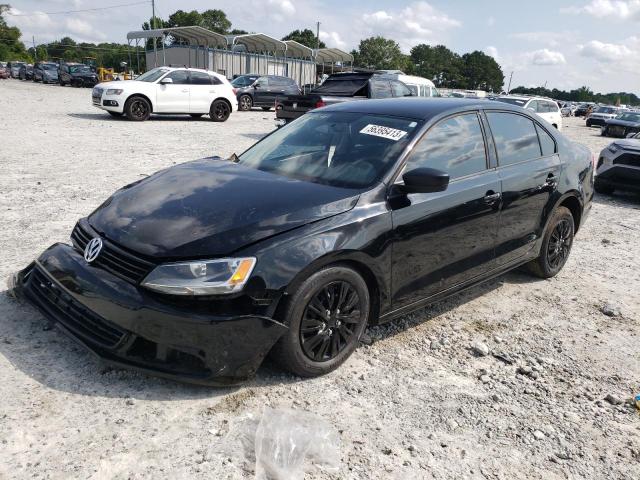 3VW2K7AJXEM313836 - 2014 VOLKSWAGEN JETTA BASE Qara foto 1