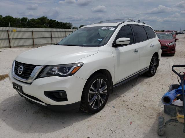 5N1DR2MN0HC610477 - 2017 NISSAN PATHFINDER S WHITE photo 1