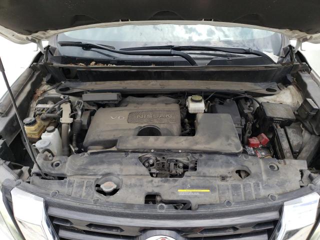 5N1DR2MN0HC610477 - 2017 NISSAN PATHFINDER S WHITE photo 12