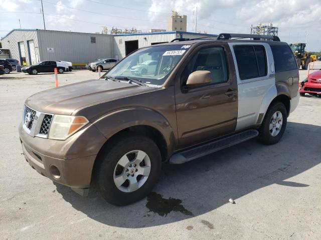 5N1AR18U25C728833 - 2005 NISSAN PATHFINDER LE 棕色 照片 1