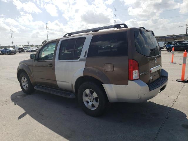 5N1AR18U25C728833 - 2005 NISSAN PATHFINDER LE 棕色 照片 2