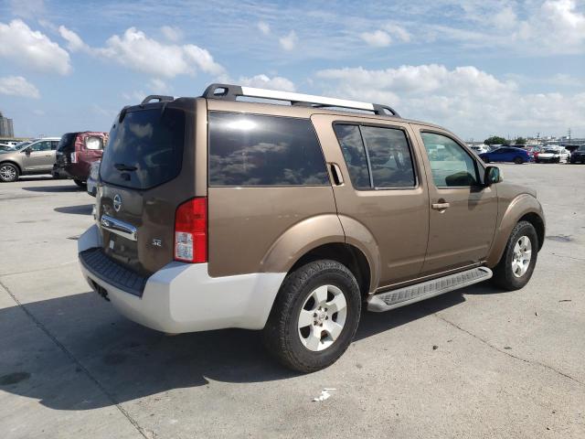 5N1AR18U25C728833 - 2005 NISSAN PATHFINDER LE 棕色 照片 3