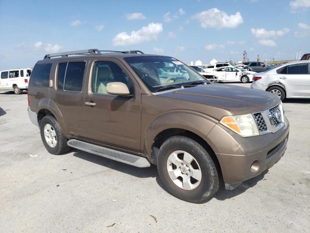 5N1AR18U25C728833 - 2005 NISSAN PATHFINDER LE 棕色 照片 4