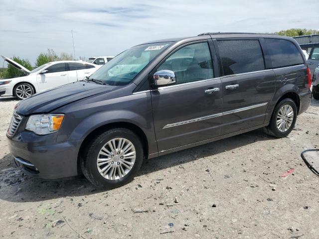 2C4RC1CG4FR619860 - 2015 CHRYSLER TOWN & COU TOURING L GRAY photo 1