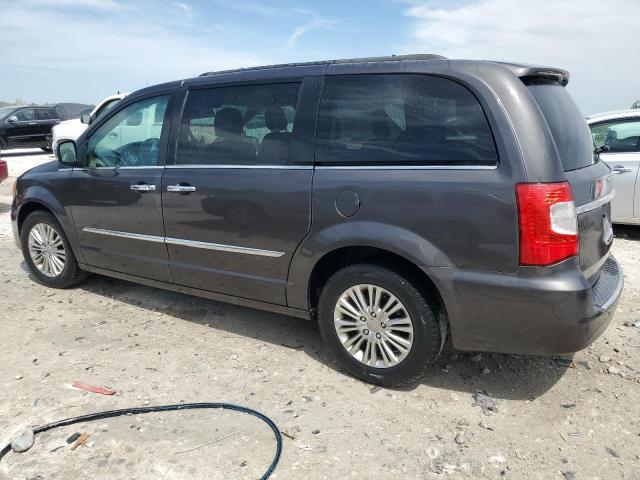 2C4RC1CG4FR619860 - 2015 CHRYSLER TOWN & COU TOURING L GRAY photo 2