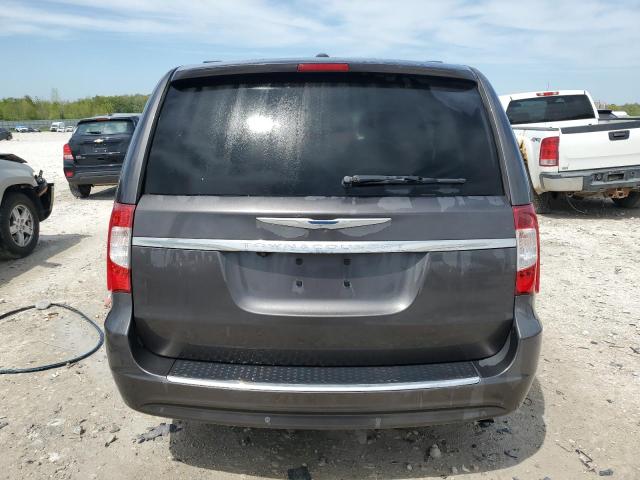 2C4RC1CG4FR619860 - 2015 CHRYSLER TOWN & COU TOURING L GRAY photo 6