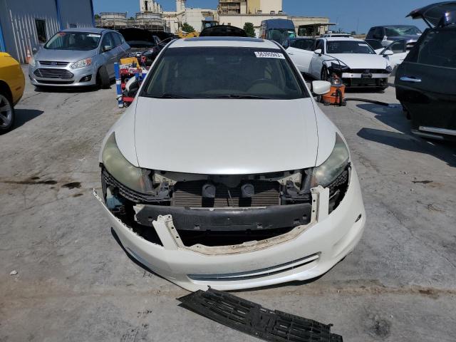 1HGCP36828A018272 - 2008 HONDA ACCORD EXL WHITE photo 5