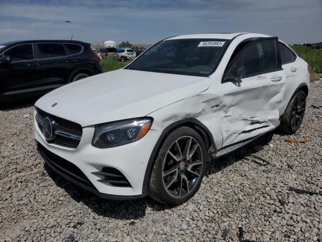 WDC0J6EB9HF234943 - 2017 MERCEDES-BENZ GLC COUPE 43 4MATIC AMG WHITE photo 1