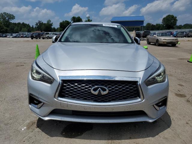 JN1EV7AP2KM515673 - 2019 INFINITI Q50 LUXE SILVER photo 5