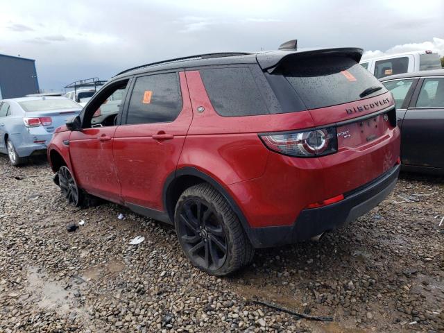 SALCR2BG8HH713355 - 2017 LAND ROVER DISCOVERY HSE RED photo 2