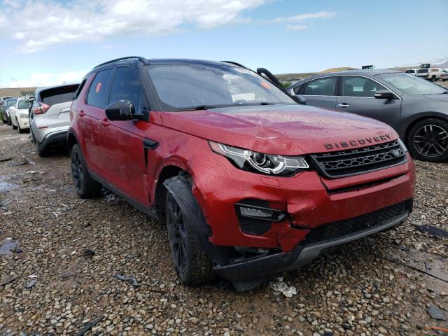 SALCR2BG8HH713355 - 2017 LAND ROVER DISCOVERY HSE RED photo 4