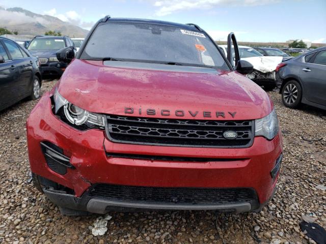SALCR2BG8HH713355 - 2017 LAND ROVER DISCOVERY HSE RED photo 5
