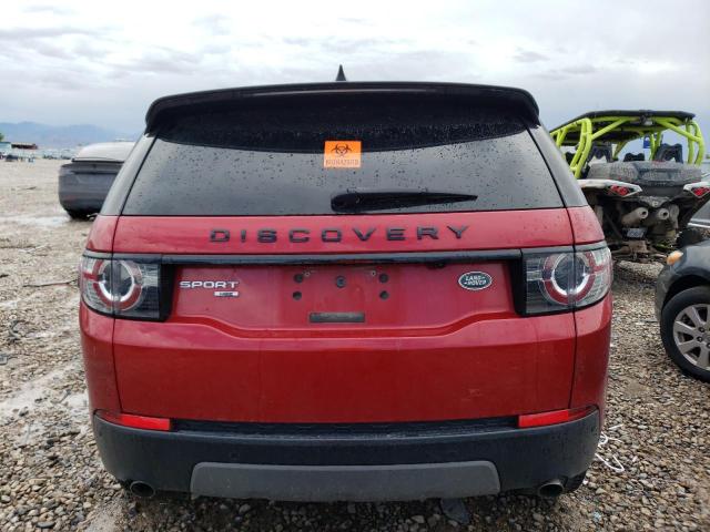 SALCR2BG8HH713355 - 2017 LAND ROVER DISCOVERY HSE RED photo 6